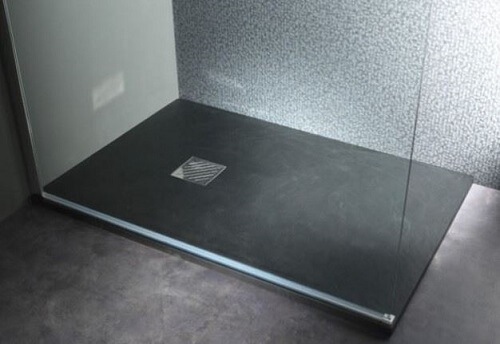 Receveur douche  litalienne extra plat couleur noire